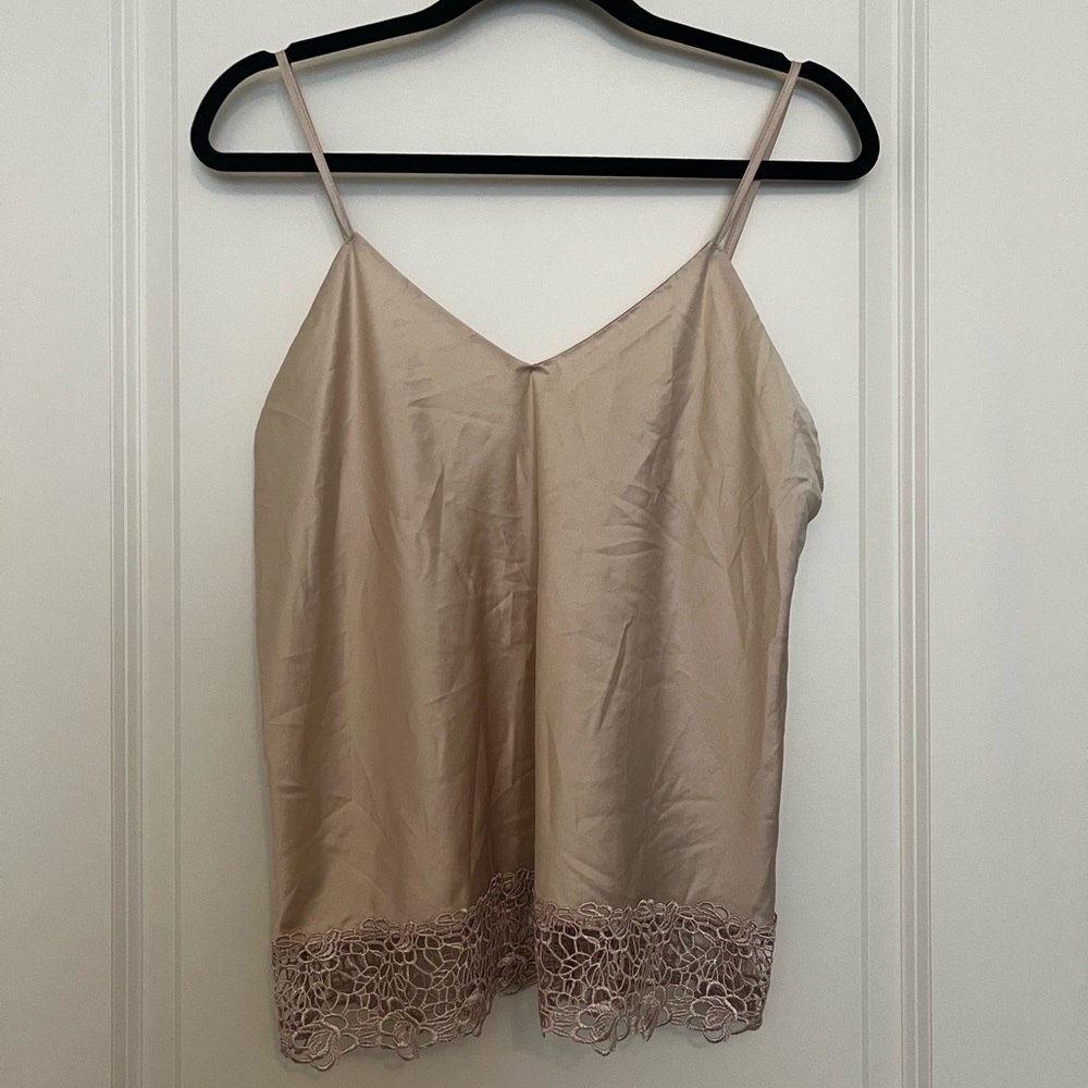 SET (2) Flora Nikrooz Silky Pajama Shorts and Tank size medium